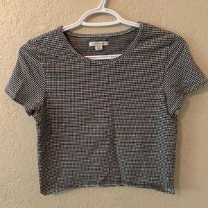 American Eagle Gingham Crop top